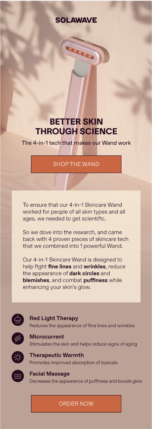 Skincare Email Design